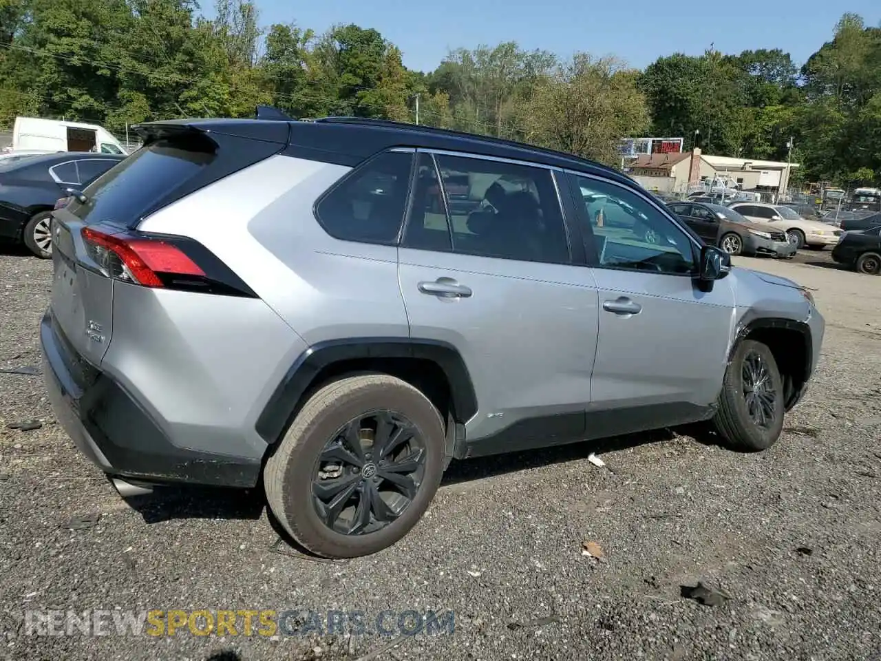 3 Фотография поврежденного автомобиля 4T3E6RFV5NU103235 TOYOTA RAV4 2022