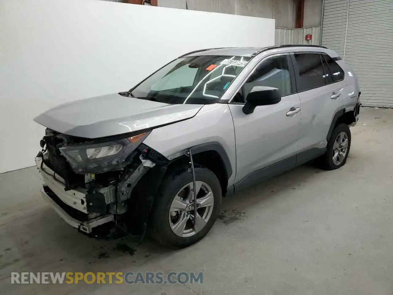 1 Photograph of a damaged car 4T3LWRFV0NU071950 TOYOTA RAV4 2022