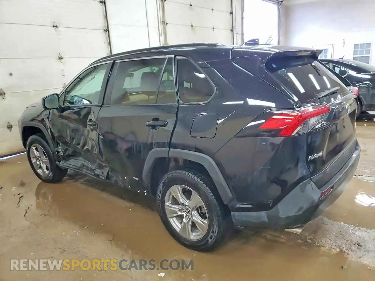 2 Photograph of a damaged car 4T3LWRFV0NU076596 TOYOTA RAV4 2022