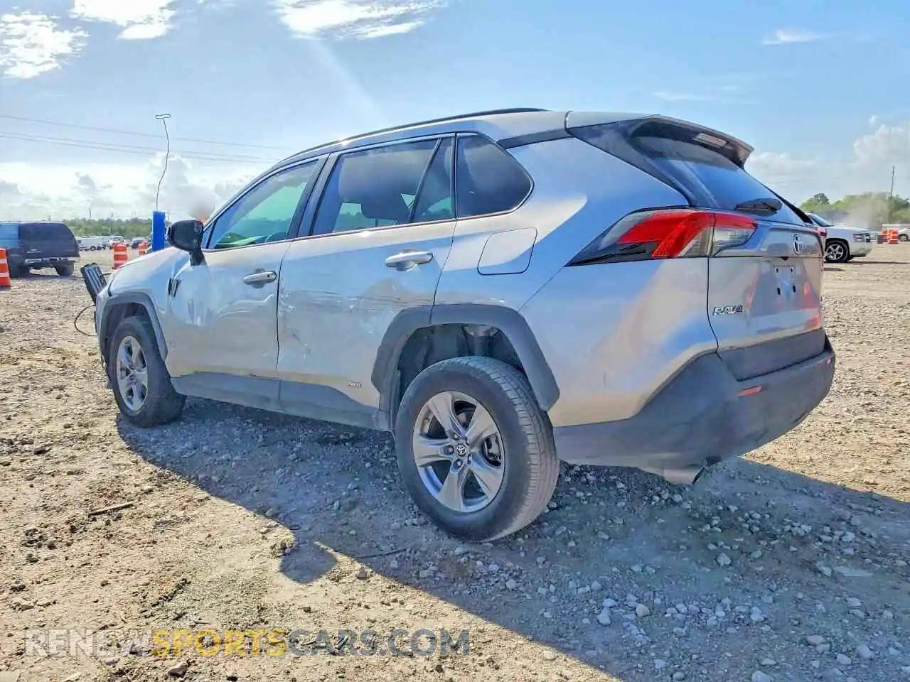2 Photograph of a damaged car 4T3LWRFV7NU071069 TOYOTA RAV4 2022