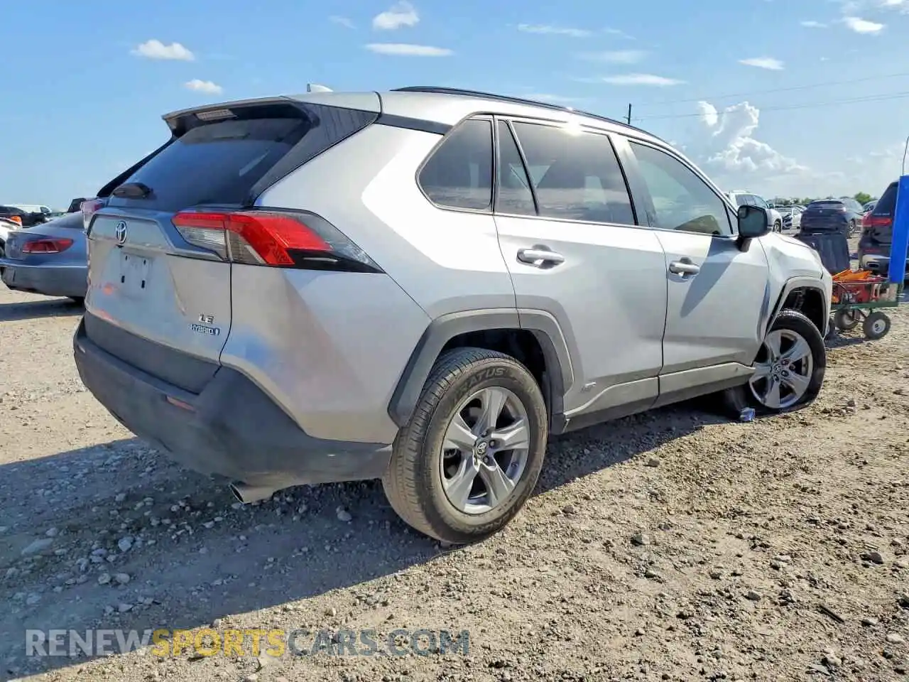 3 Photograph of a damaged car 4T3LWRFV7NU071069 TOYOTA RAV4 2022