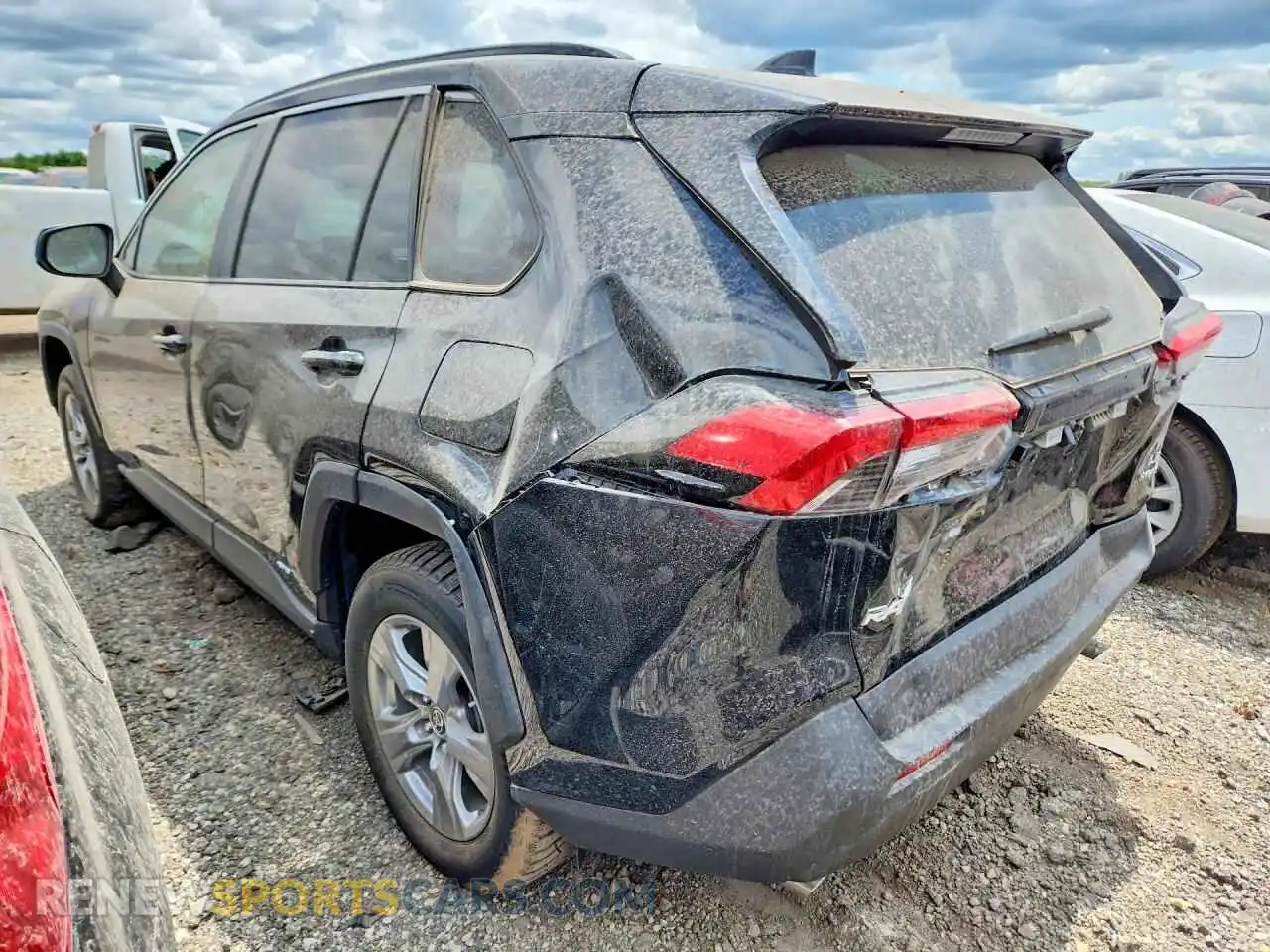 2 Photograph of a damaged car 4T3LWRFVXNU076993 TOYOTA RAV4 2022