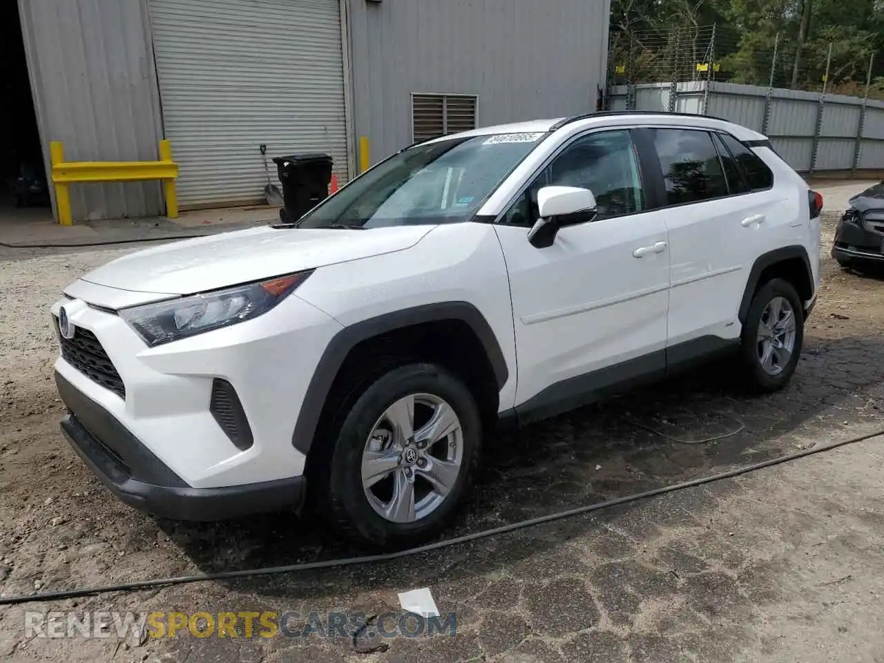 1 Photograph of a damaged car 4T3MWRFV0NU074044 TOYOTA RAV4 2022