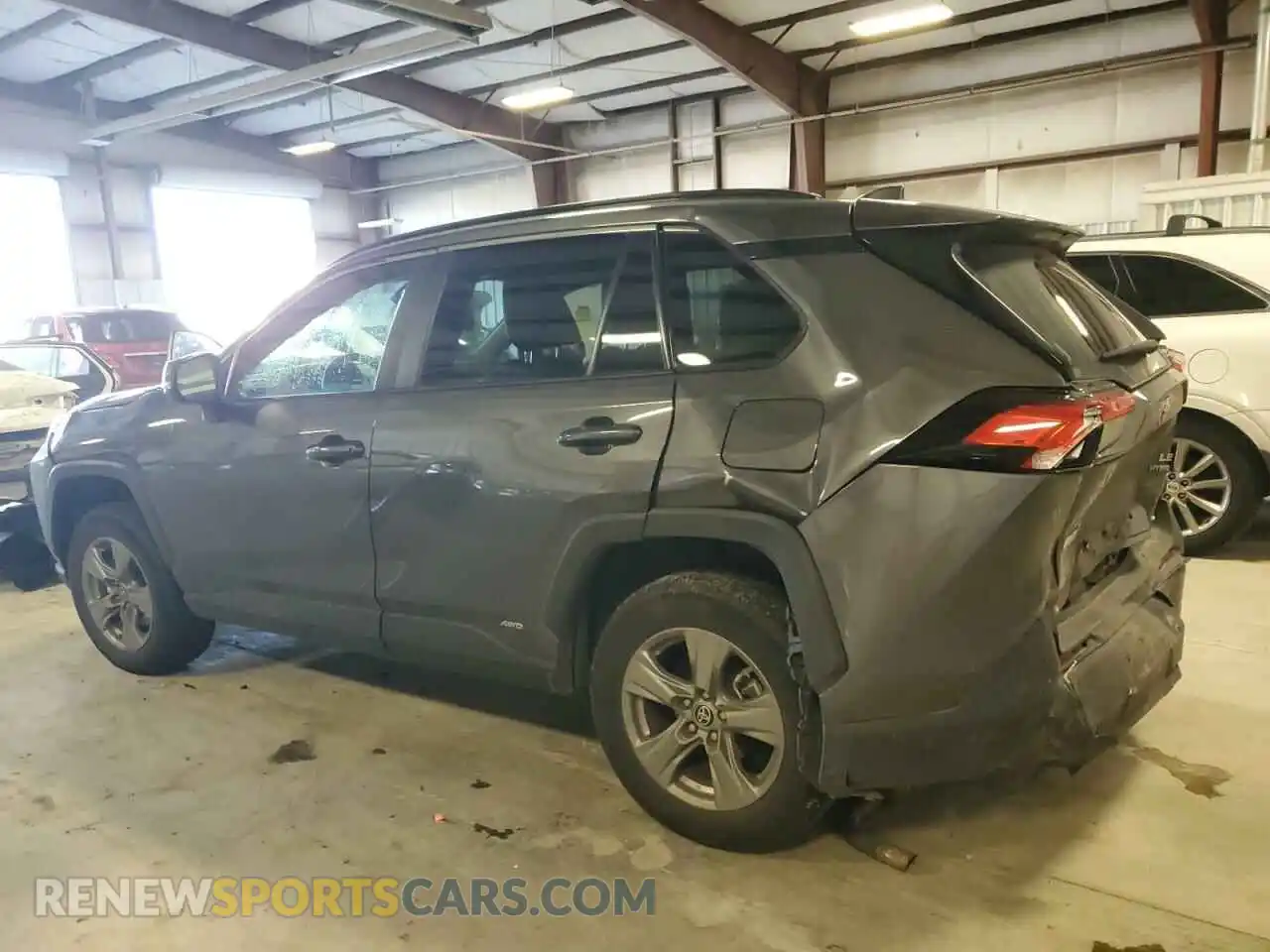 2 Photograph of a damaged car 4T3MWRFV4NU071177 TOYOTA RAV4 2022