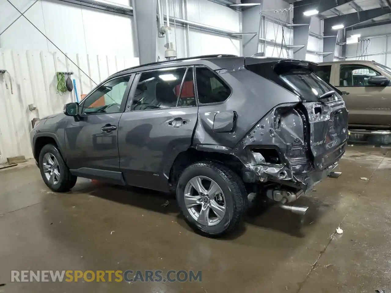 2 Photograph of a damaged car 4T3MWRFV4NU073785 TOYOTA RAV4 2022