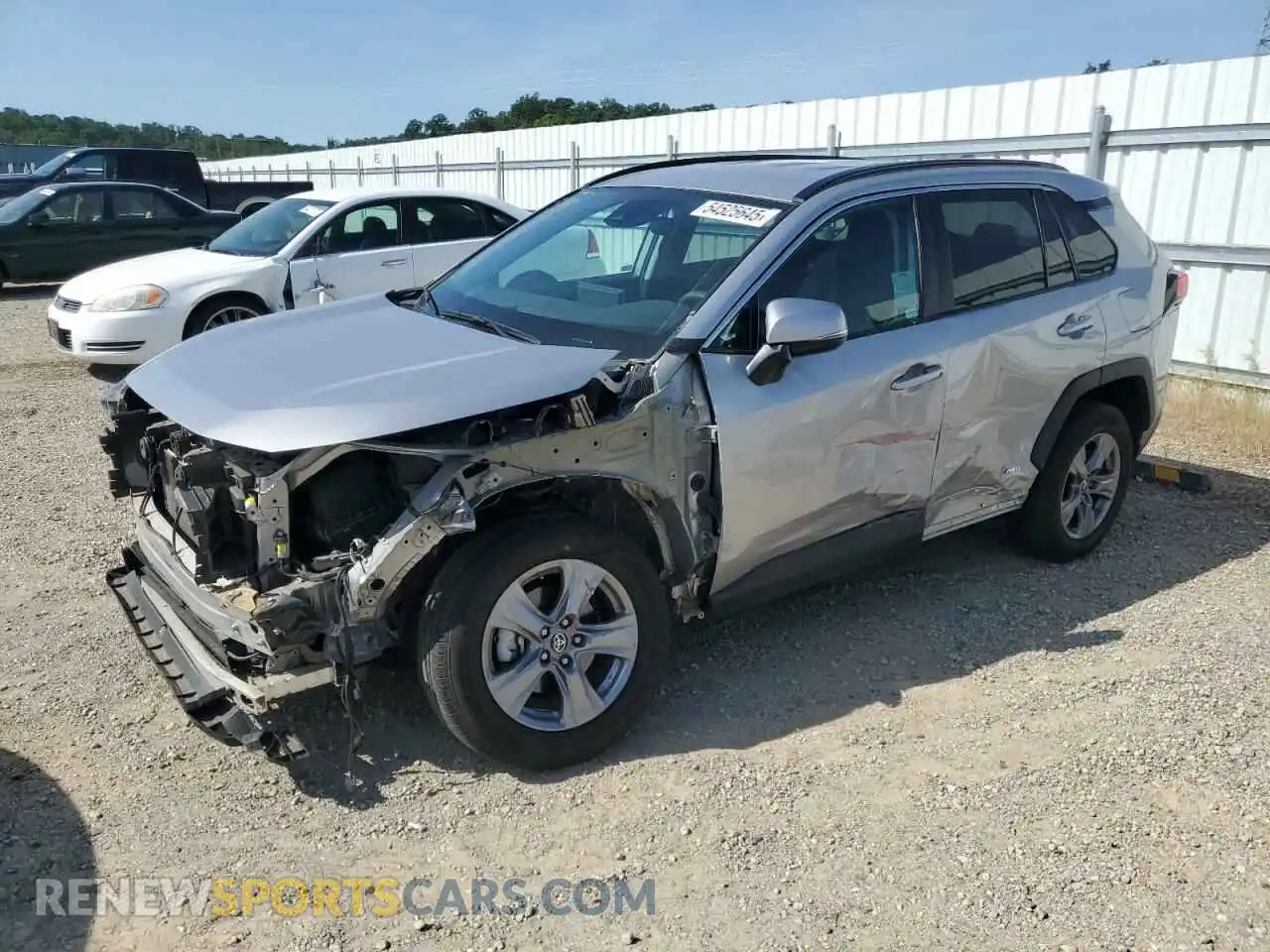1 Photograph of a damaged car 4T3MWRFVXNU062421 TOYOTA RAV4 2022