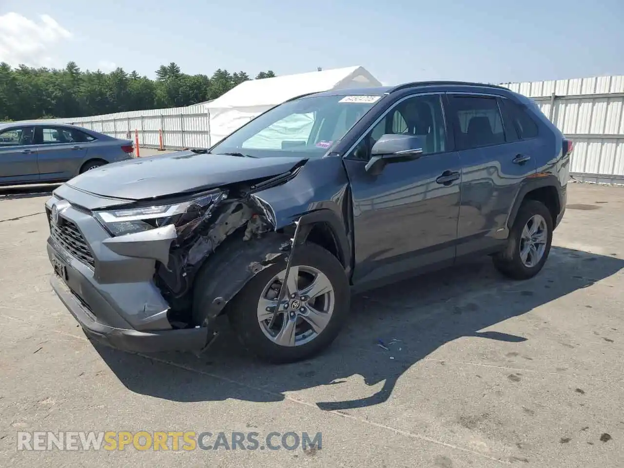1 Photograph of a damaged car 4T3RWRFV1NU057159 TOYOTA RAV4 2022