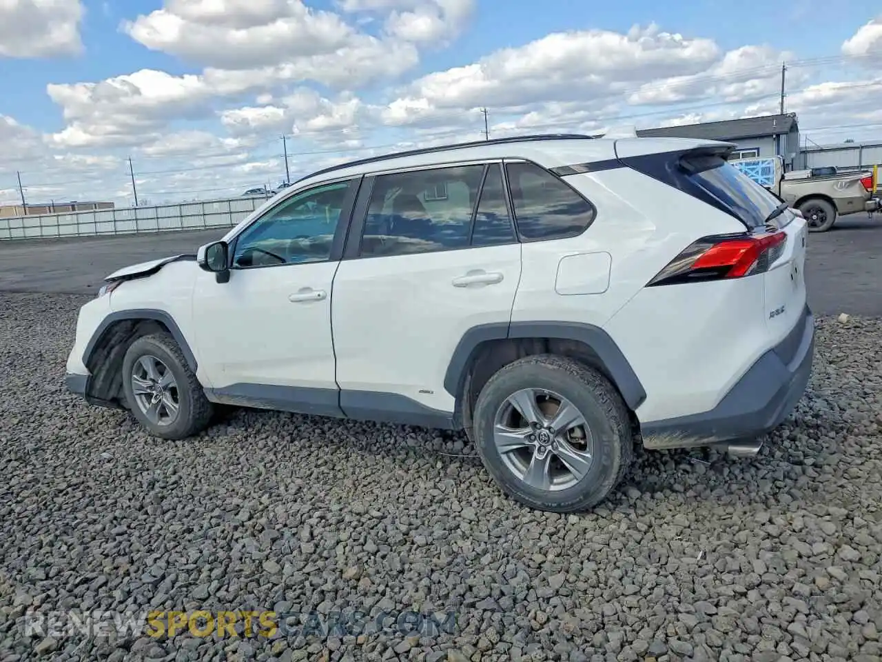 2 Photograph of a damaged car 4T3RWRFV1NU078433 TOYOTA RAV4 2022