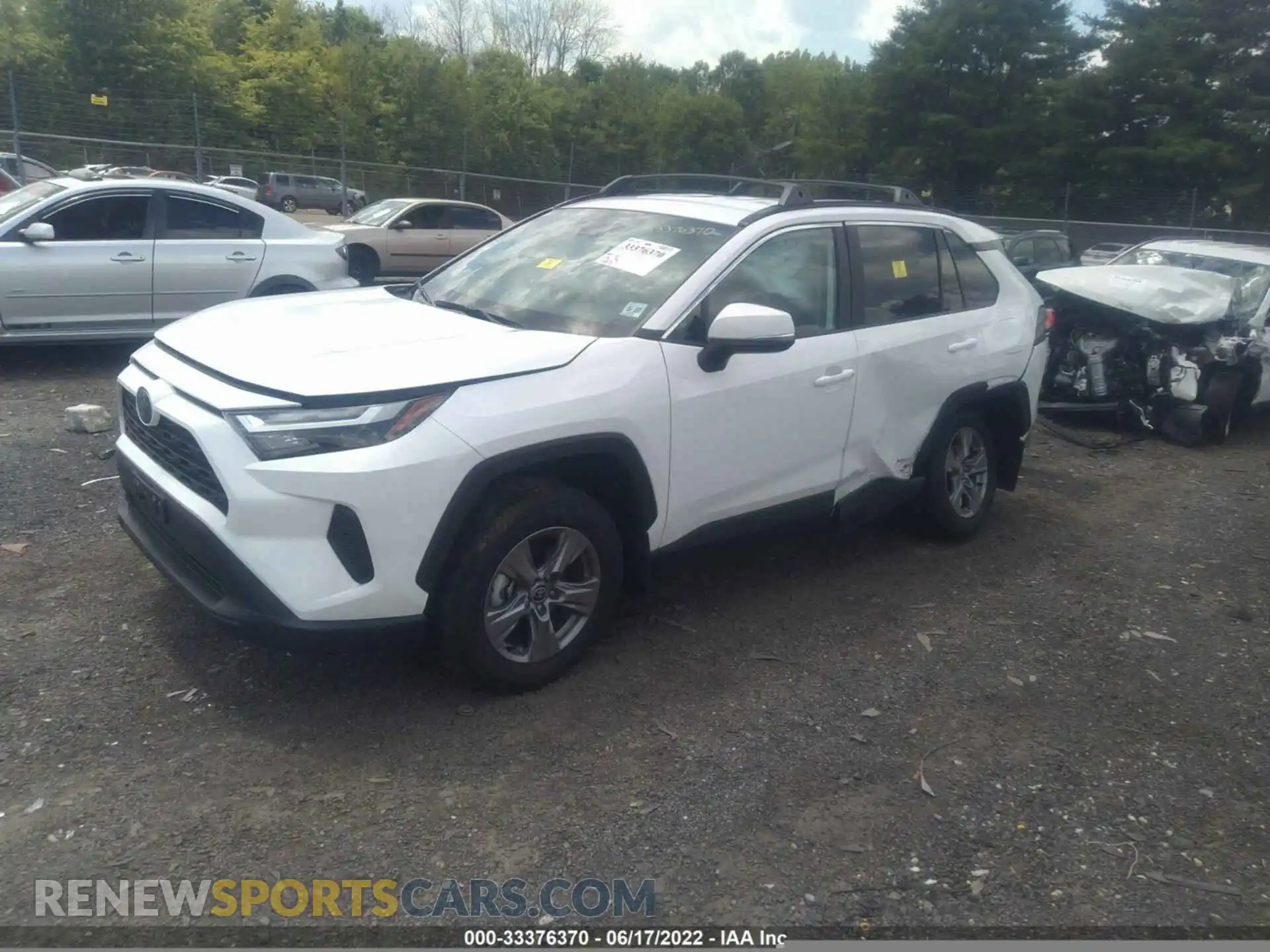 2 Photograph of a damaged car 4T3RWRFV2NU059518 TOYOTA RAV4 2022