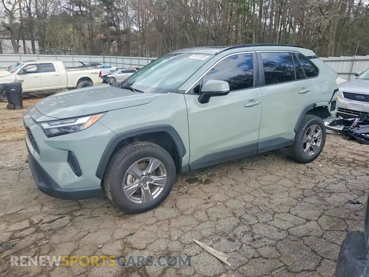 1 Photograph of a damaged car 4T3RWRFV2NU073967 TOYOTA RAV4 2022