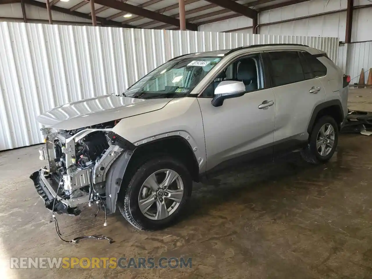 1 Photograph of a damaged car 4T3RWRFV2NU078747 TOYOTA RAV4 2022