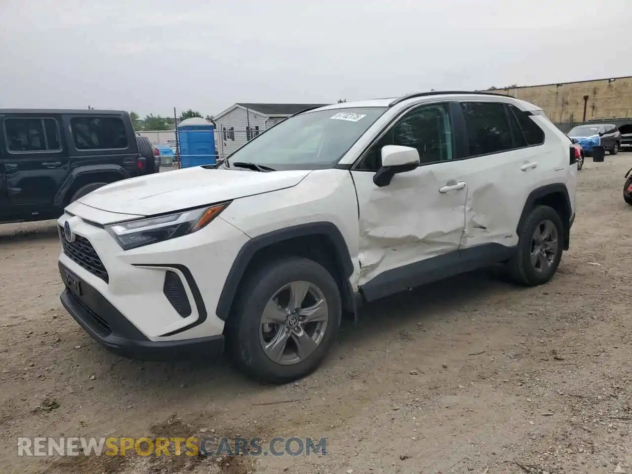 1 Photograph of a damaged car 4T3RWRFV3NU073119 TOYOTA RAV4 2022