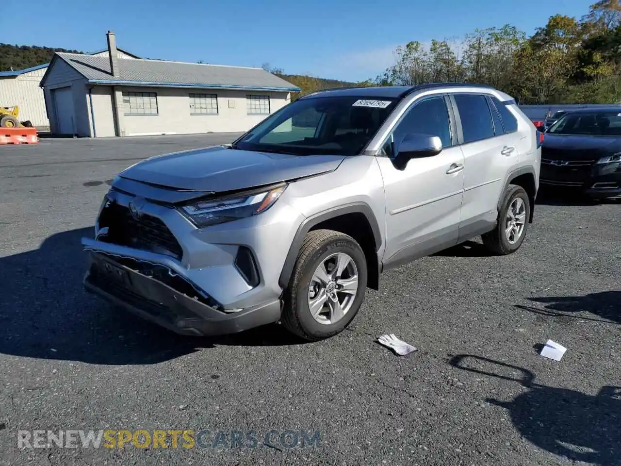 1 Photograph of a damaged car 4T3RWRFV3NU073542 TOYOTA RAV4 2022