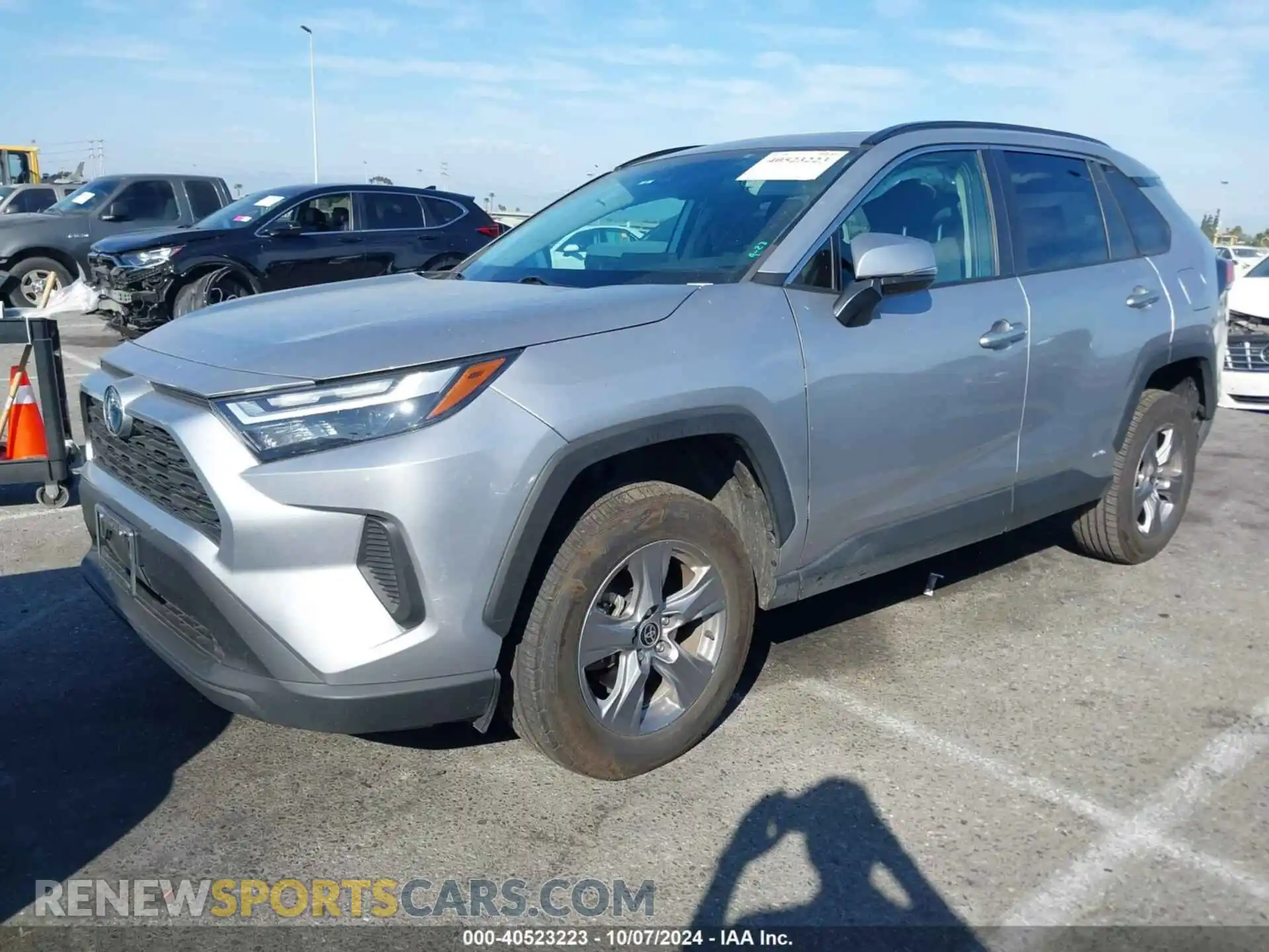 2 Photograph of a damaged car 4T3RWRFV3NU078255 TOYOTA RAV4 2022