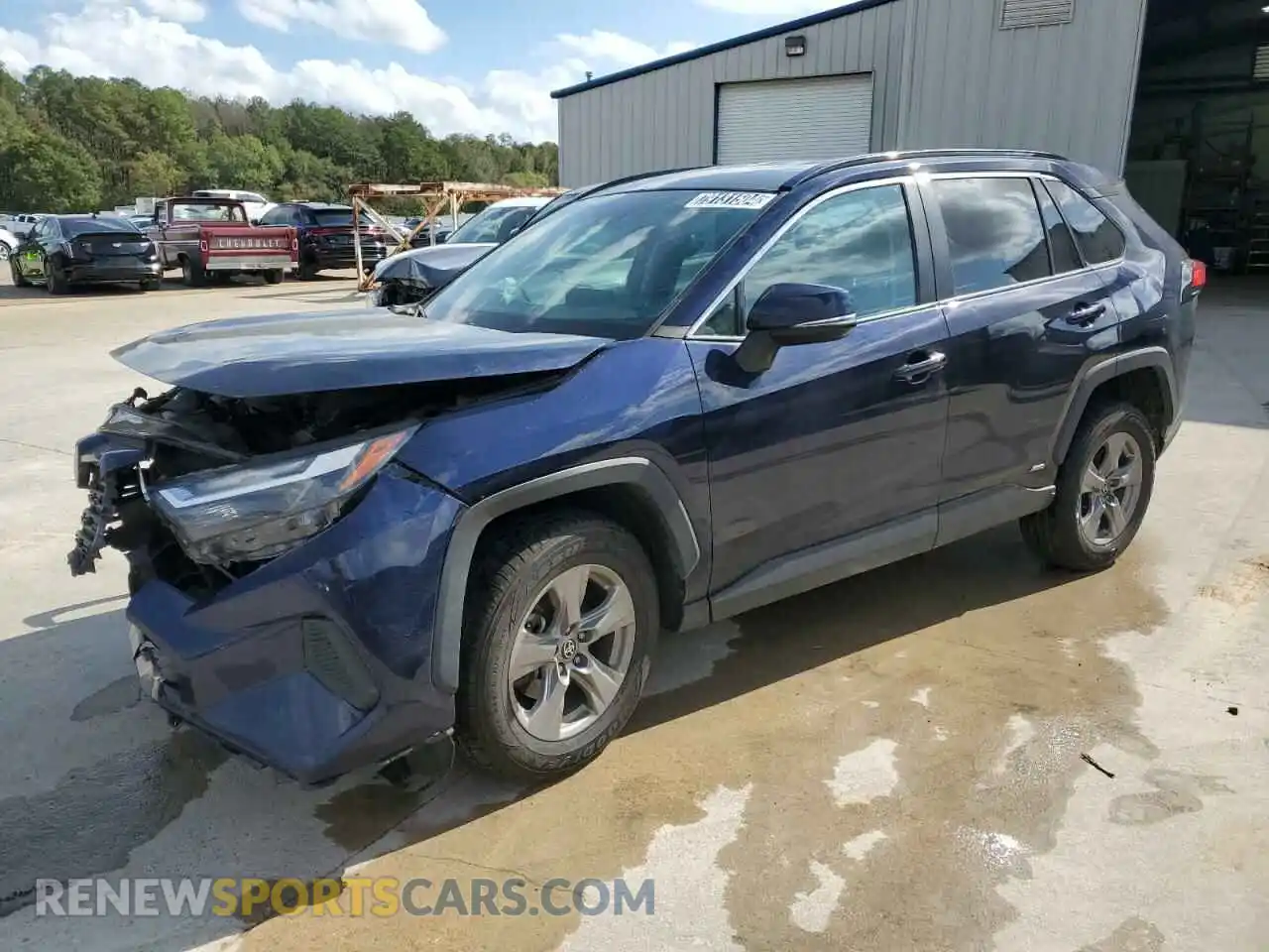 1 Photograph of a damaged car 4T3RWRFV4NU071735 TOYOTA RAV4 2022