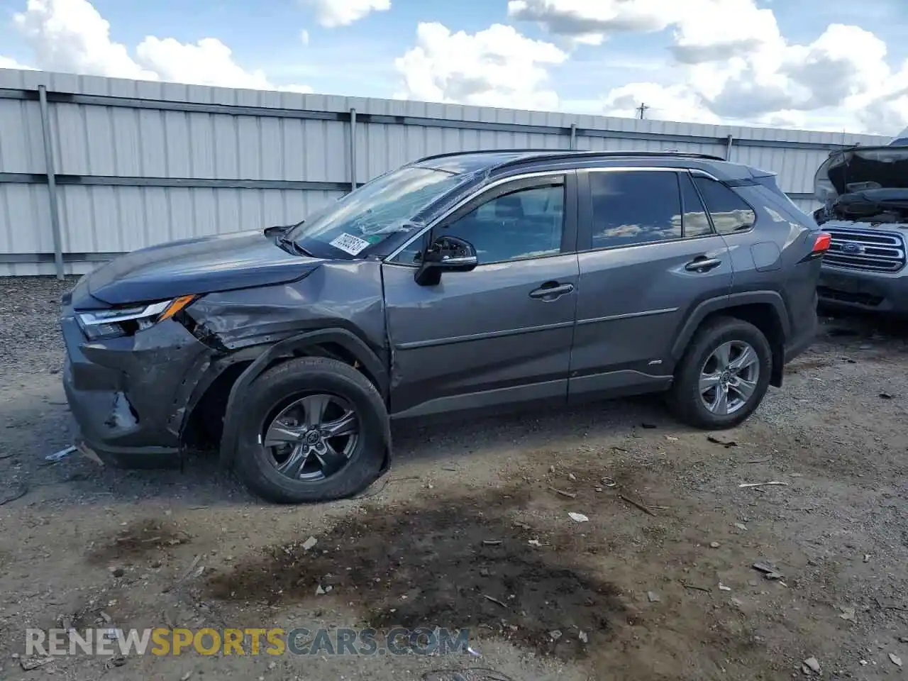 1 Photograph of a damaged car 4T3RWRFV4NU074795 TOYOTA RAV4 2022