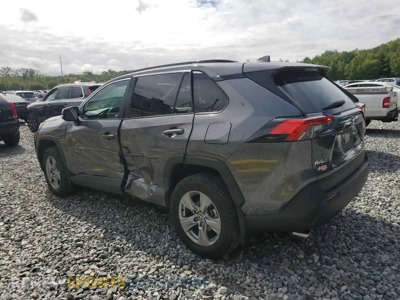 2 fotografías del automóvil dañado 4T3RWRFV5NU074658 TOYOTA RAV4 2022