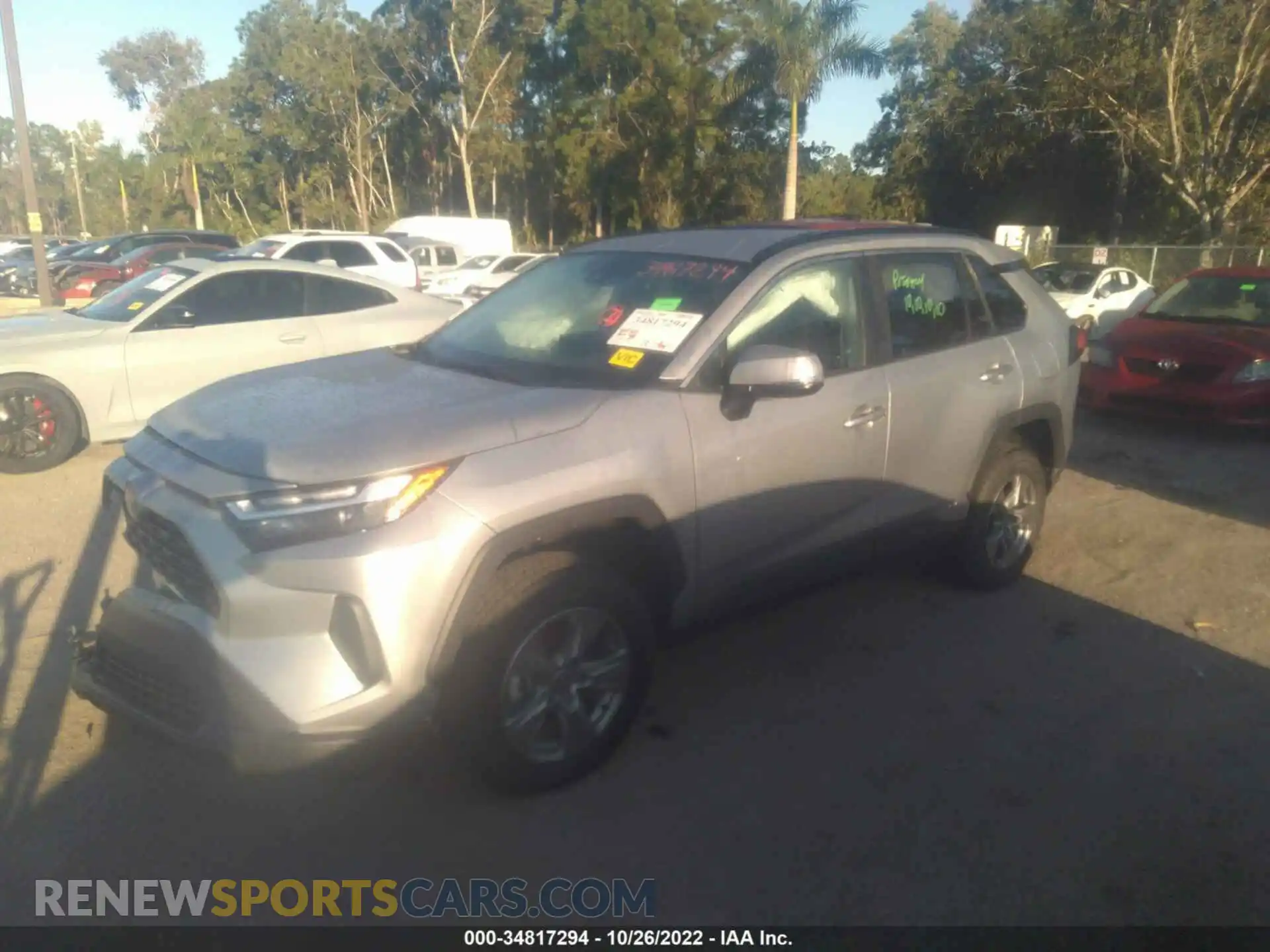 2 Photograph of a damaged car 4T3RWRFV5NU079262 TOYOTA RAV4 2022