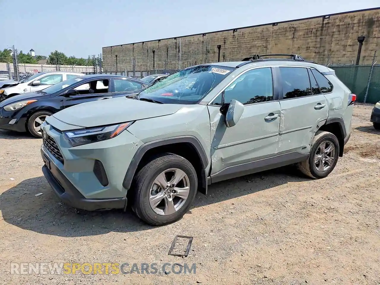 1 Photograph of a damaged car 4T3RWRFV7NU071938 TOYOTA RAV4 2022