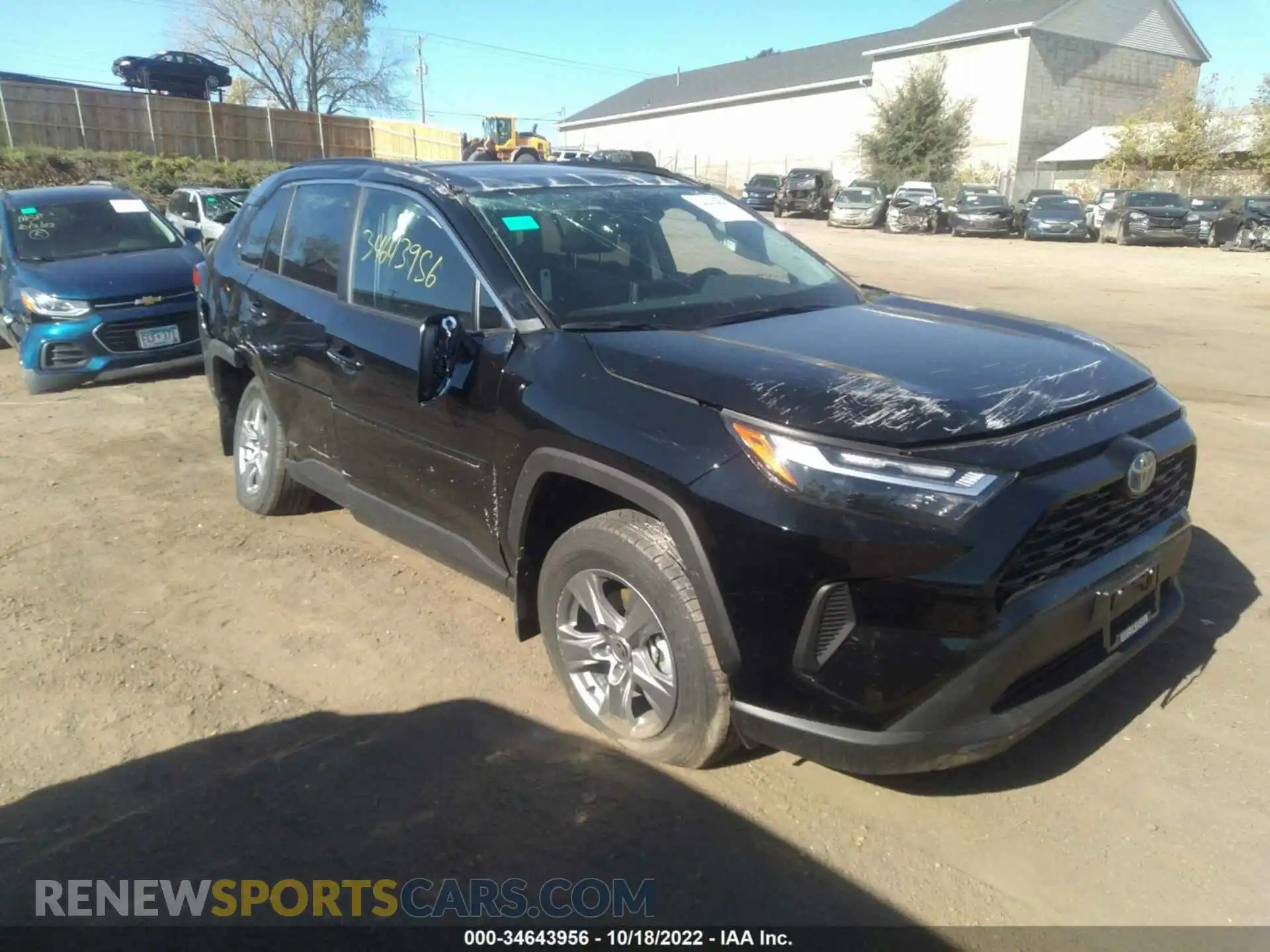 1 Photograph of a damaged car 4T3RWRFV8NU076209 TOYOTA RAV4 2022