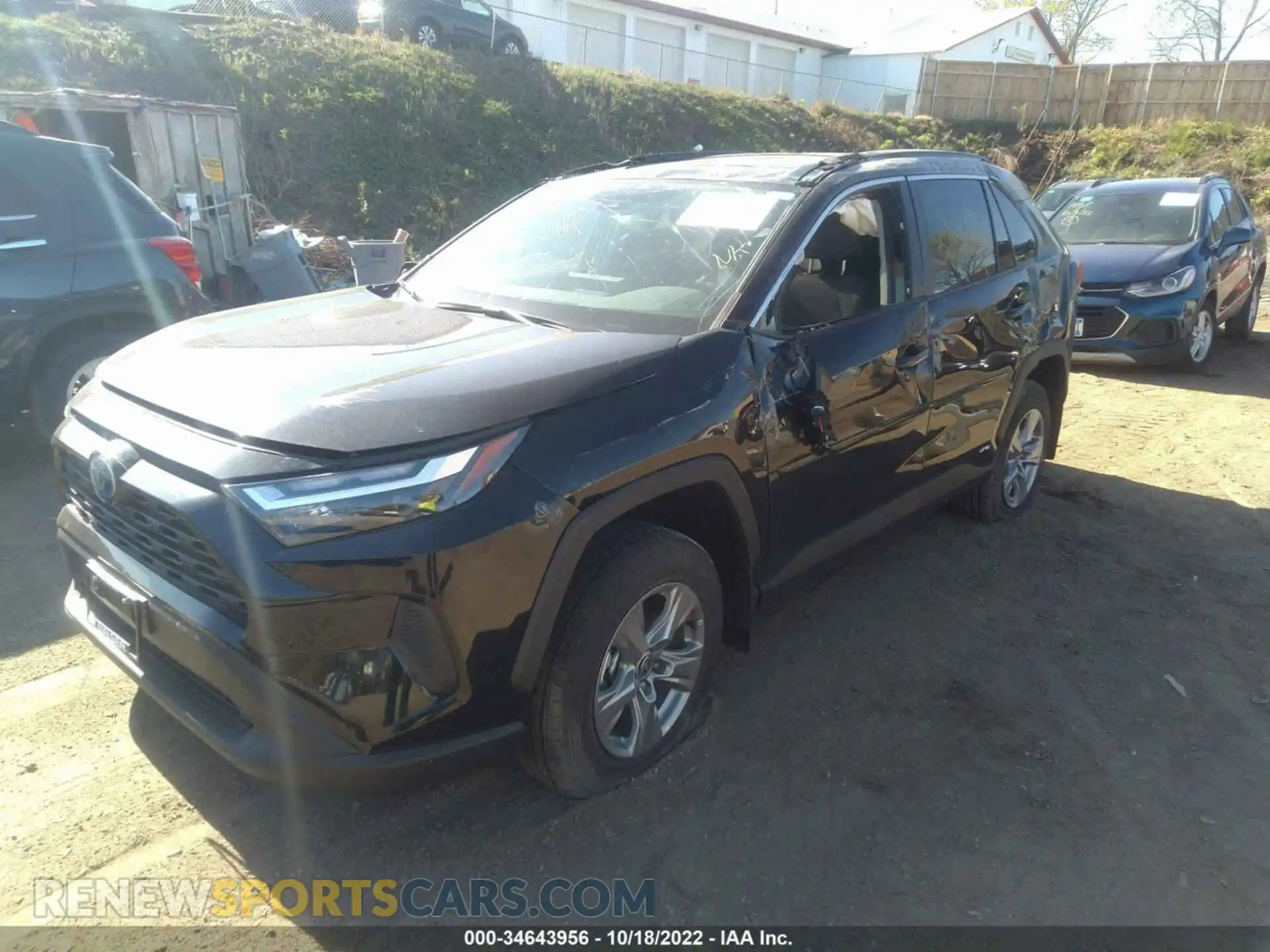 2 Photograph of a damaged car 4T3RWRFV8NU076209 TOYOTA RAV4 2022