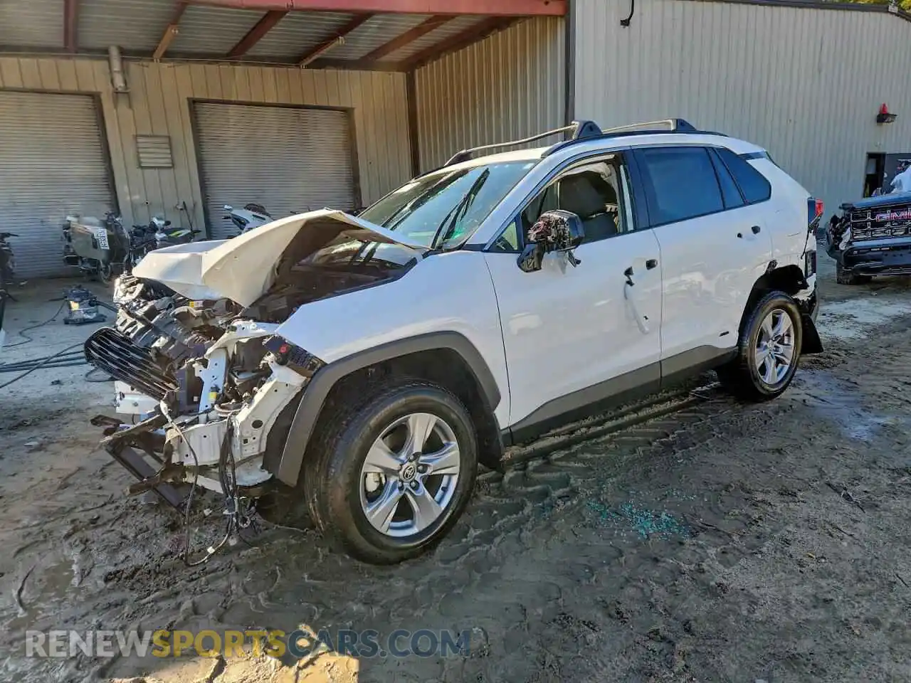 1 Photograph of a damaged car 4T3RWRFV8NU077960 TOYOTA RAV4 2022