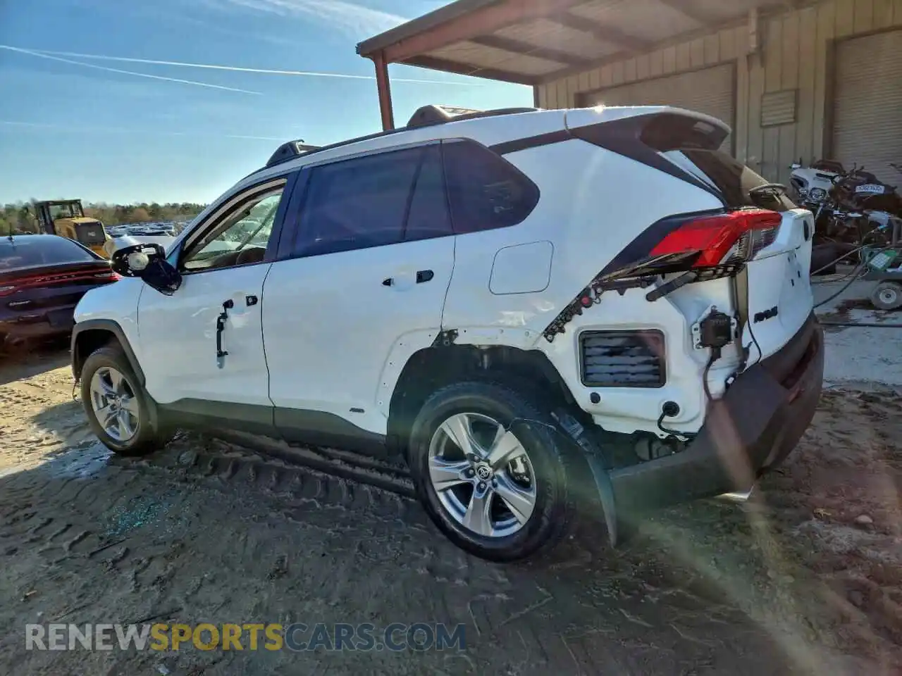2 Photograph of a damaged car 4T3RWRFV8NU077960 TOYOTA RAV4 2022