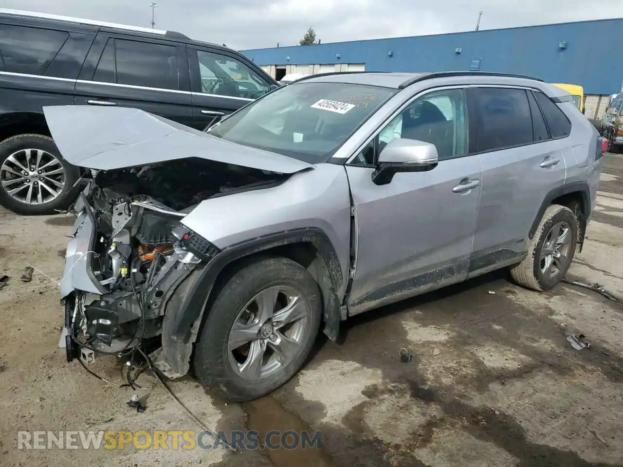 1 Photograph of a damaged car 4T3RWRFV9NU072878 TOYOTA RAV4 2022