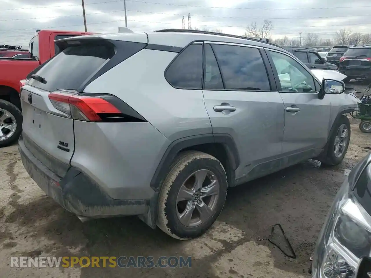 3 Photograph of a damaged car 4T3RWRFV9NU072878 TOYOTA RAV4 2022