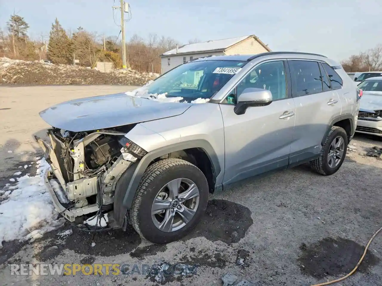 1 Photograph of a damaged car 4T3RWRFV9NU078129 TOYOTA RAV4 2022