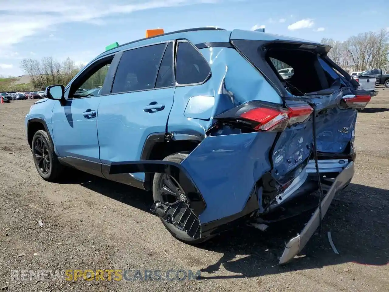 2 Photograph of a damaged car 4T3T6RFV0NU079529 TOYOTA RAV4 2022