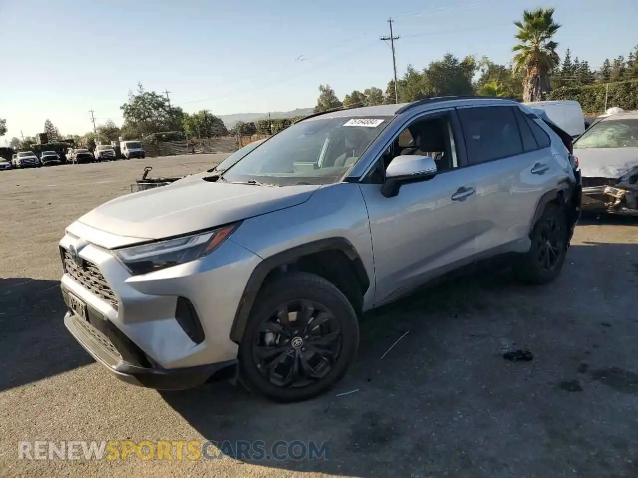 1 Photograph of a damaged car 4T3T6RFV2NU078589 TOYOTA RAV4 2022