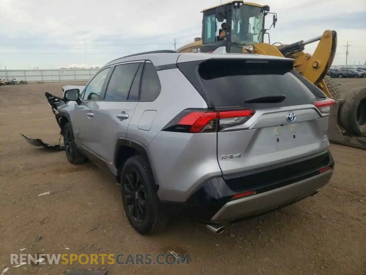 3 Photograph of a damaged car JTM16RFV7ND049075 TOYOTA RAV4 2022