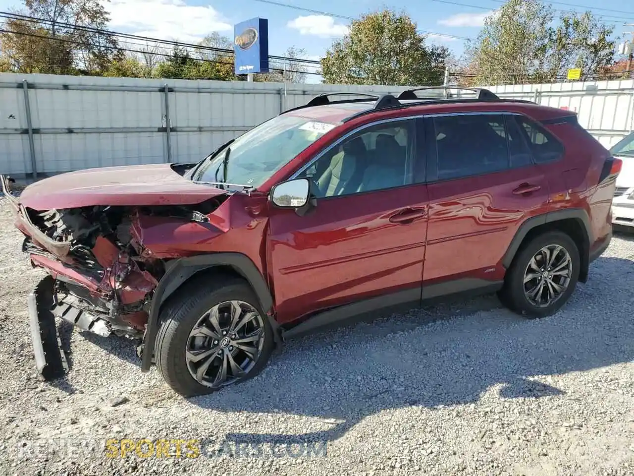 1 Photograph of a damaged car JTMB6RFV0ND071925 TOYOTA RAV4 2022