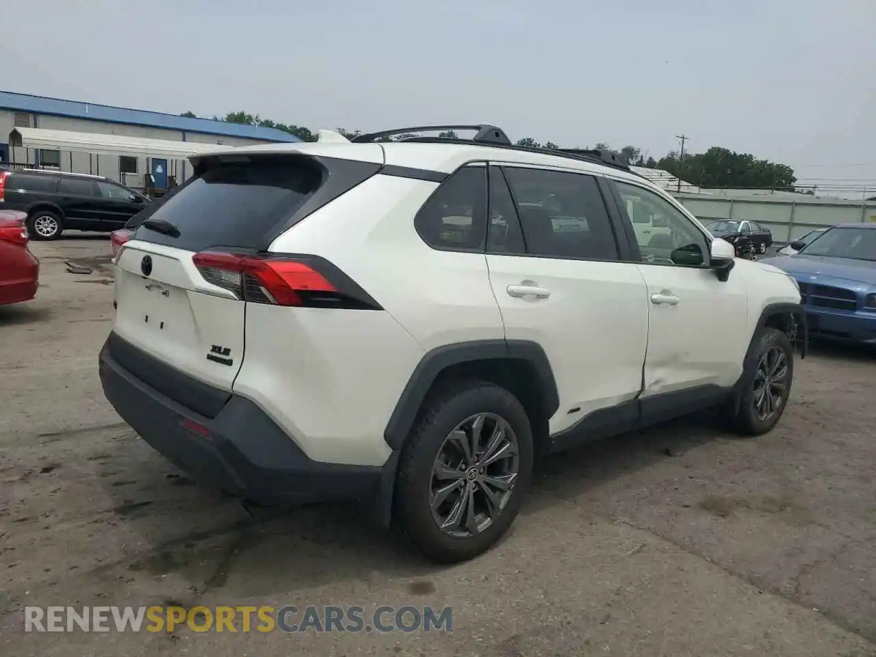 3 fotografías del automóvil dañado JTMB6RFV9ND069140 TOYOTA RAV4 2022