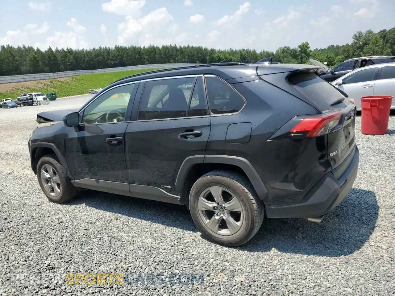 2 Photograph of a damaged car JTMLWRFV2ND163445 TOYOTA RAV4 2022