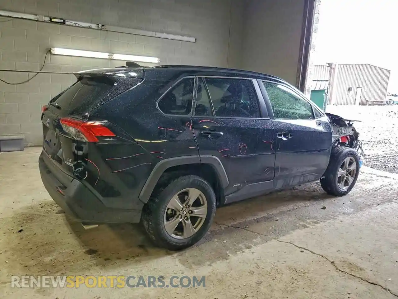 3 Photograph of a damaged car JTMMWRFV6ND158396 TOYOTA RAV4 2022