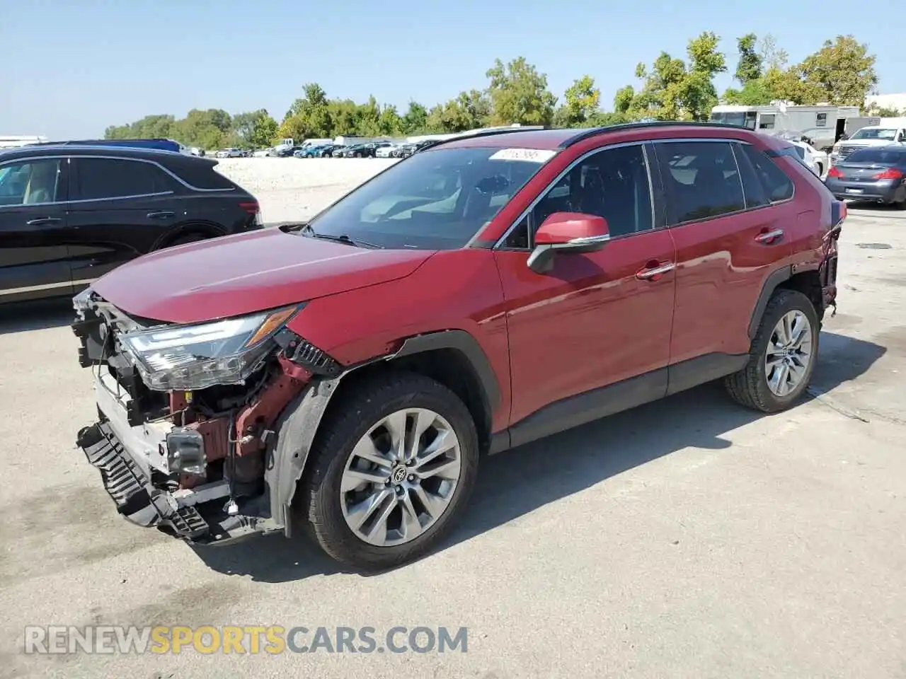 1 Photograph of a damaged car JTMY1RFV3ND085892 TOYOTA RAV4 2022
