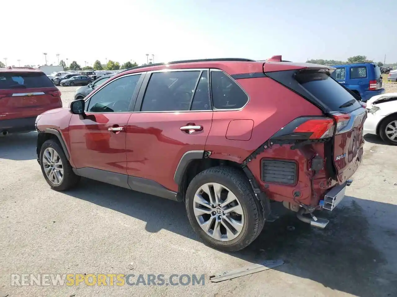 2 Photograph of a damaged car JTMY1RFV3ND085892 TOYOTA RAV4 2022