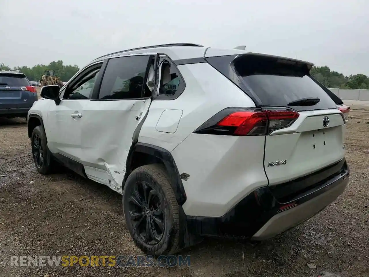 2 Photograph of a damaged car 2T34WRFV2PW177291 TOYOTA RAV4 2023
