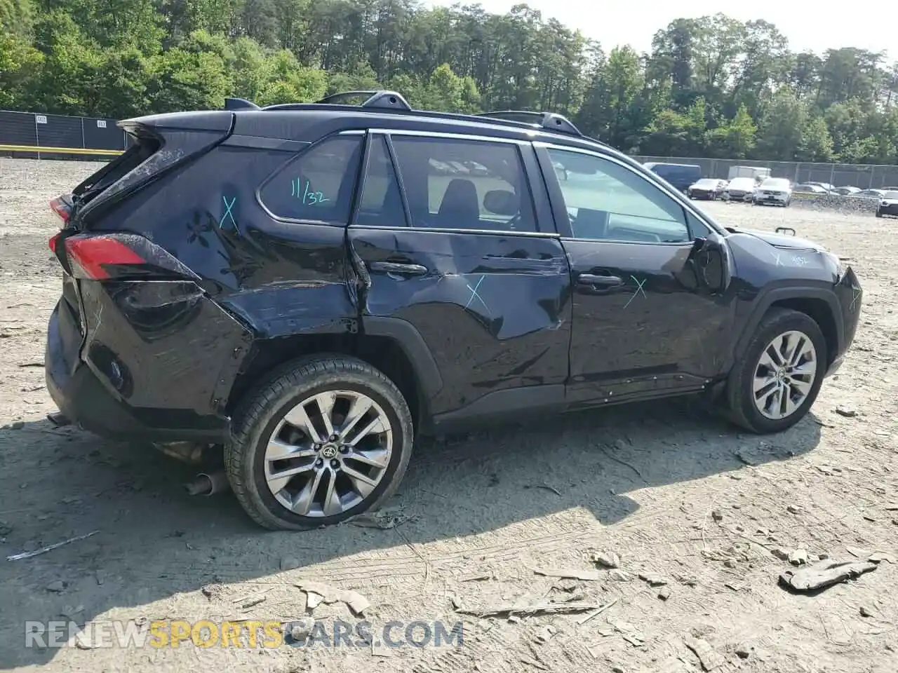 3 fotografías del automóvil dañado 2T3A1RFV0PC383809 TOYOTA RAV4 2023