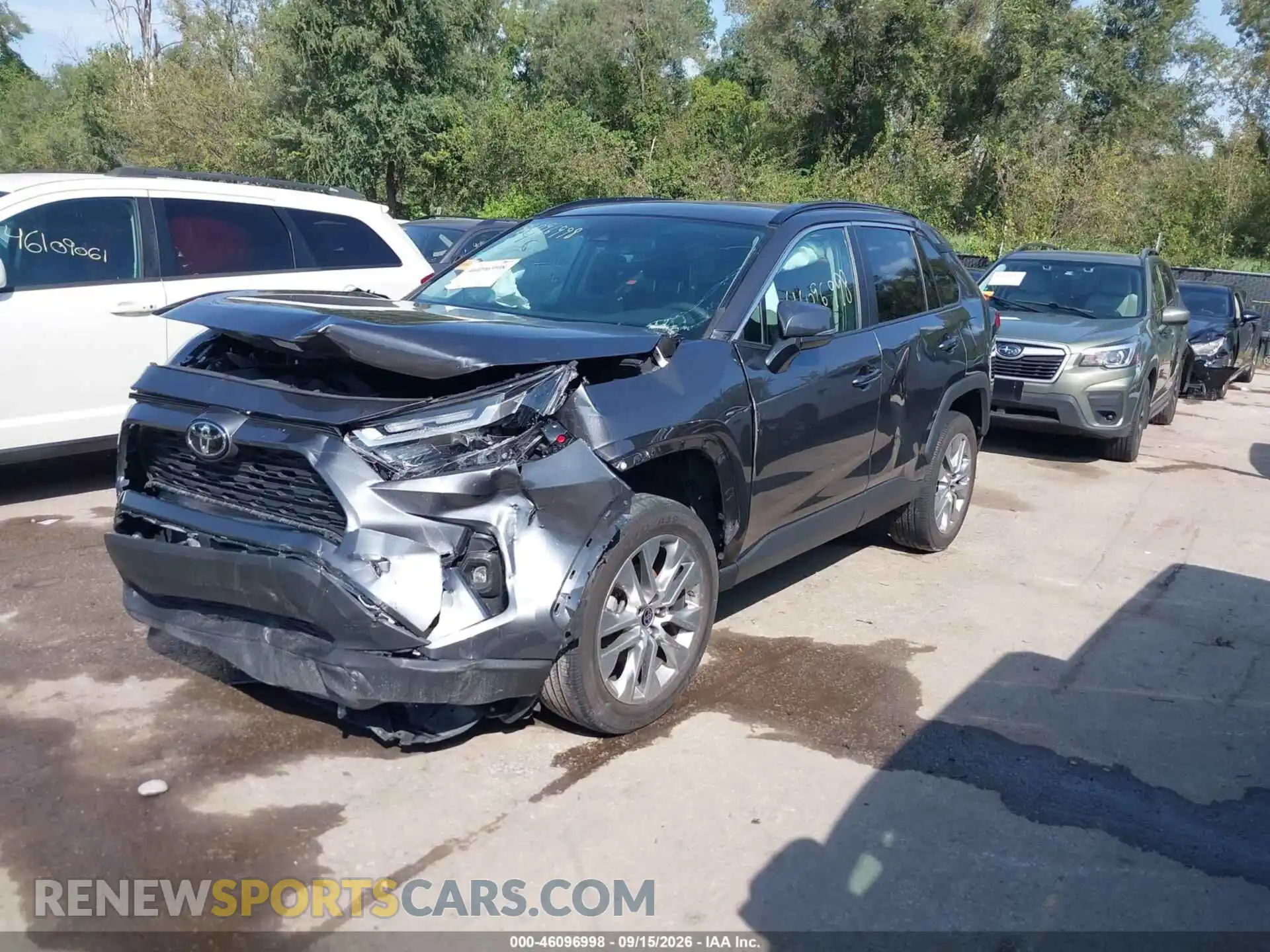 2 Photograph of a damaged car 2T3A1RFV1PC372799 TOYOTA RAV4 2023