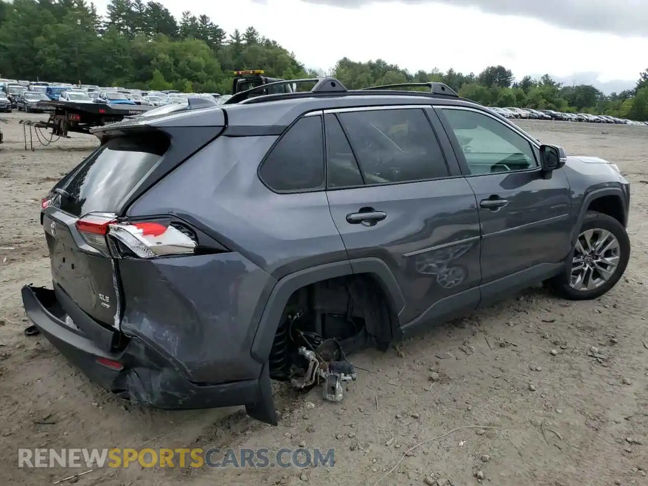 3 Фотография поврежденного автомобиля 2T3A1RFV1PC377159 TOYOTA RAV4 2023