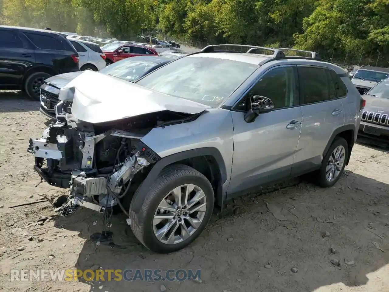 1 Photograph of a damaged car 2T3A1RFV2PC371788 TOYOTA RAV4 2023