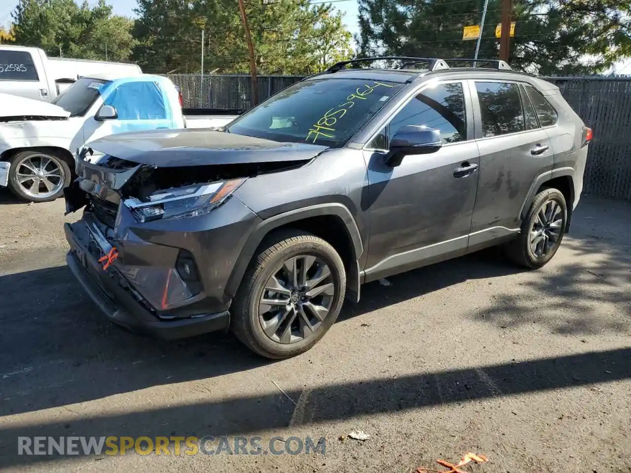 1 Photograph of a damaged car 2T3A1RFV3PC338606 TOYOTA RAV4 2023