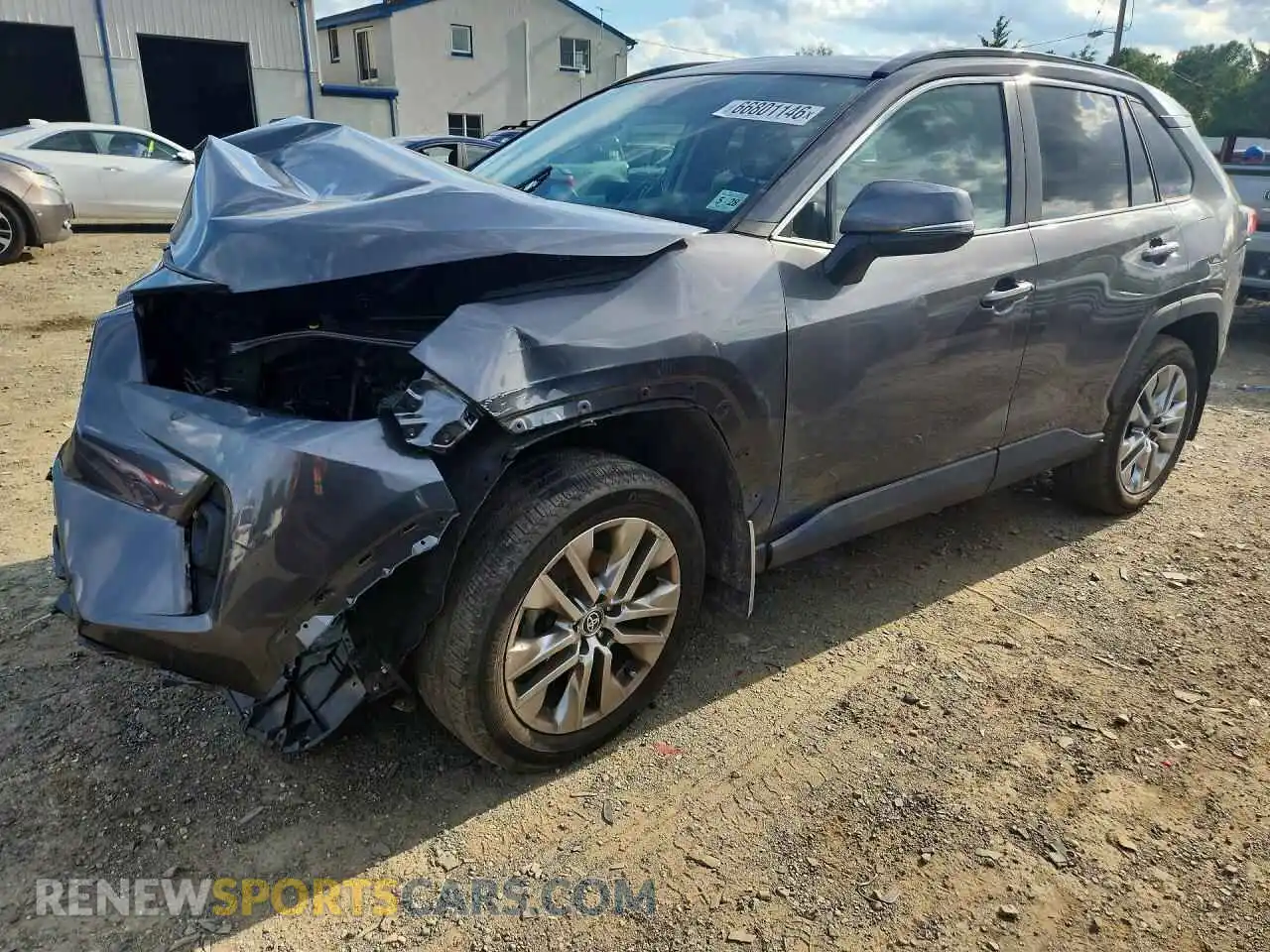 1 Photograph of a damaged car 2T3A1RFV4PC354281 TOYOTA RAV4 2023