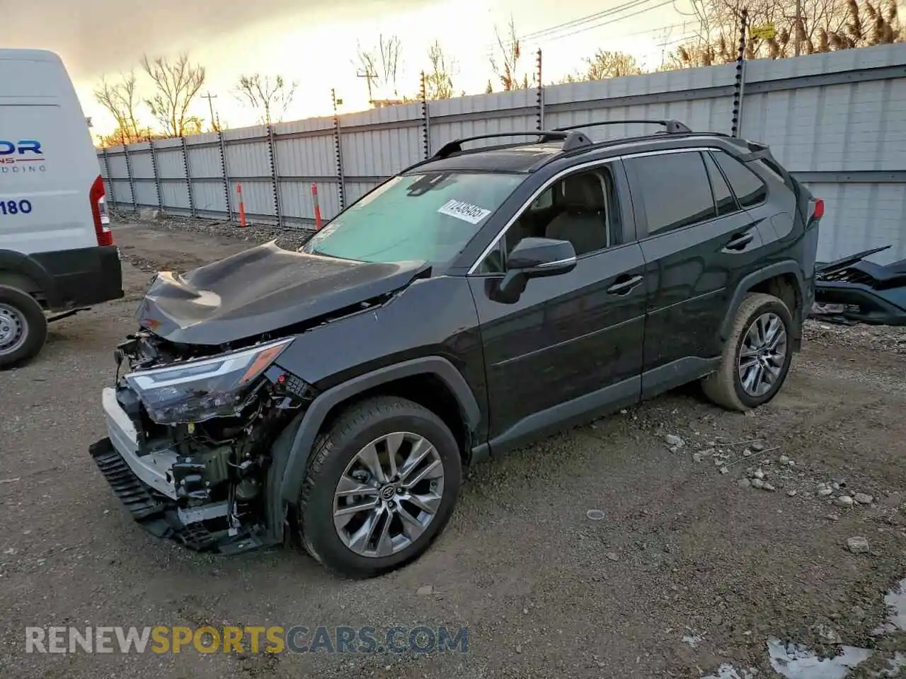 1 Photograph of a damaged car 2T3A1RFV4PC364616 TOYOTA RAV4 2023