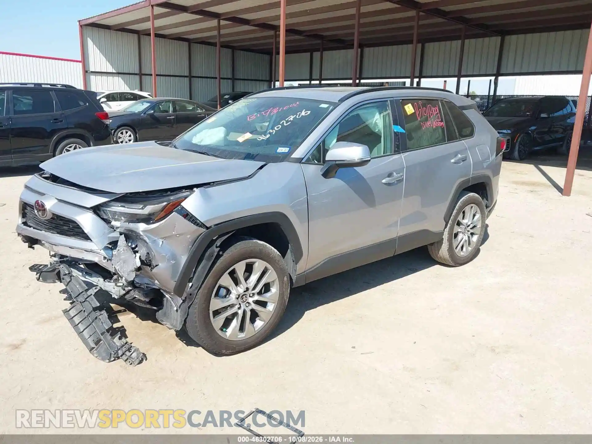 2 Photograph of a damaged car 2T3A1RFV4PC376748 TOYOTA RAV4 2023