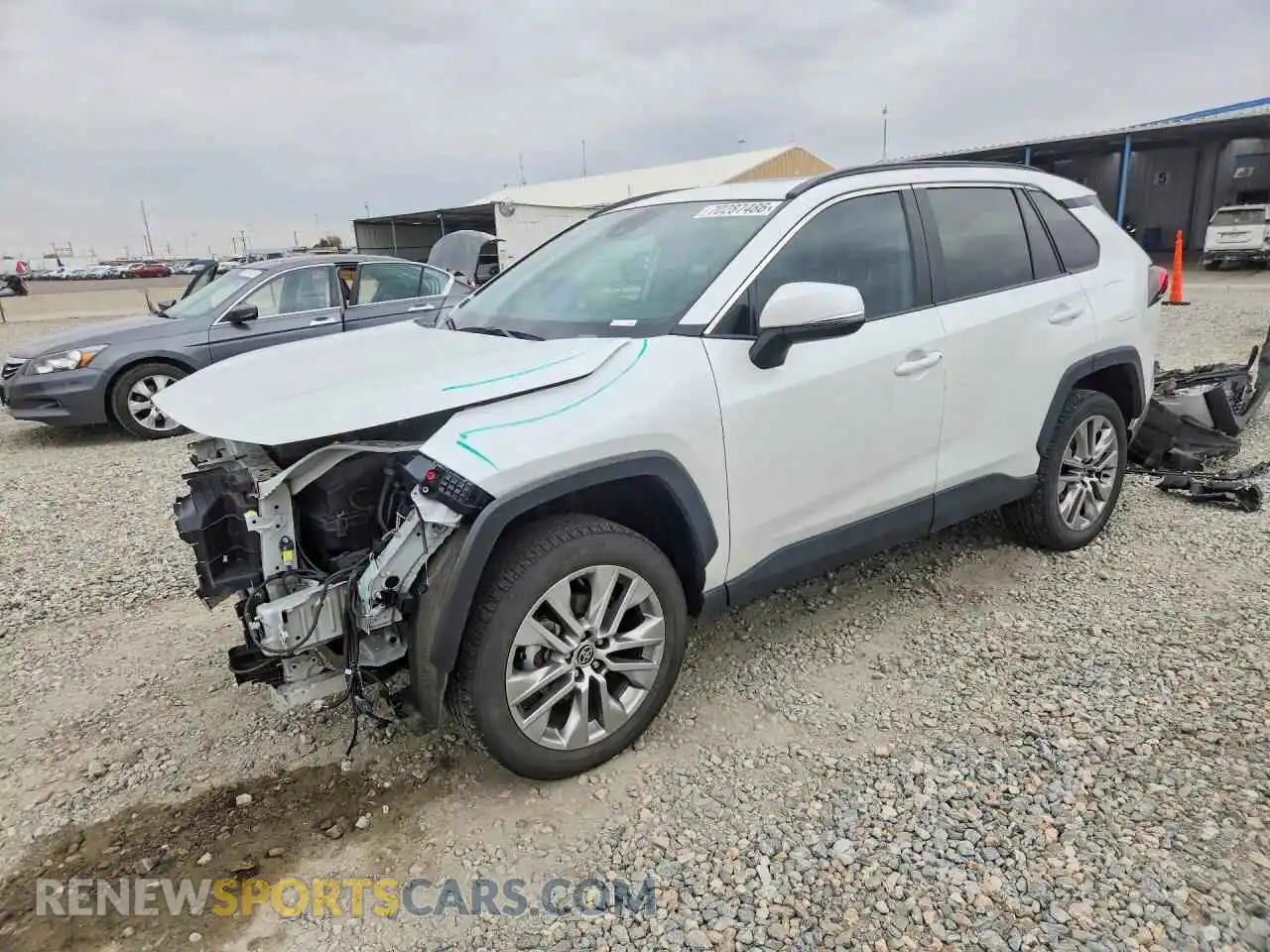 1 Photograph of a damaged car 2T3A1RFV4PW406751 TOYOTA RAV4 2023