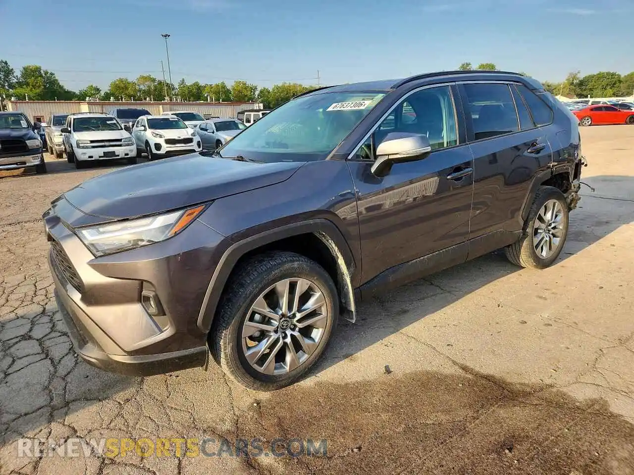 1 Photograph of a damaged car 2T3A1RFV5PC381473 TOYOTA RAV4 2023